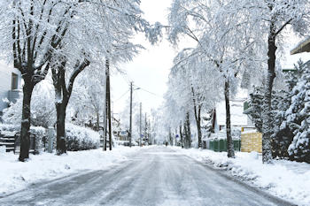 snowy city street sml